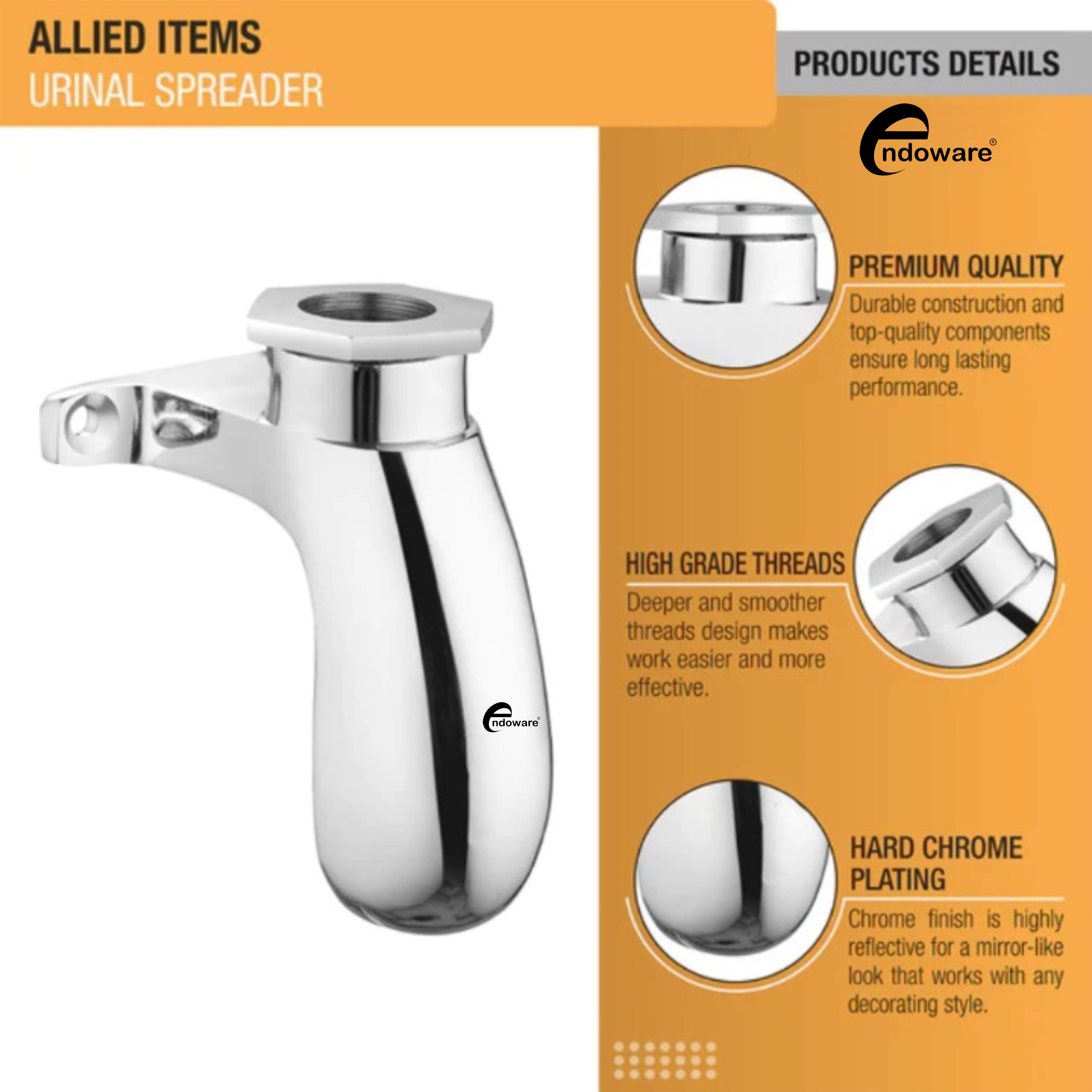 Endoware Urinal Spreader (With Hex) – Perfect for Commercial Restrooms