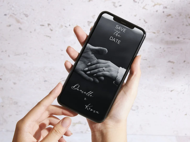 SAVE THE DATE EVITE (VIDEO)