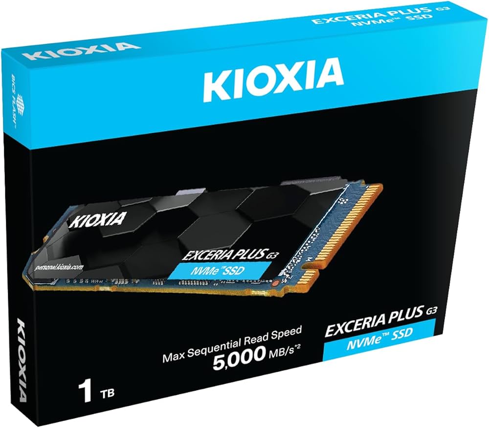 Kioxia Exceria G2 1TB NVMe SSD