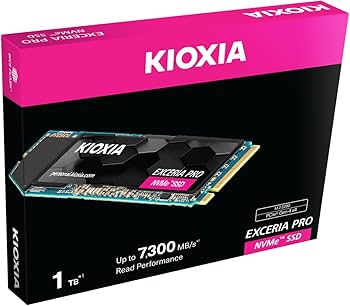 Kioxia Exceria G2 1TB NVMe SSD