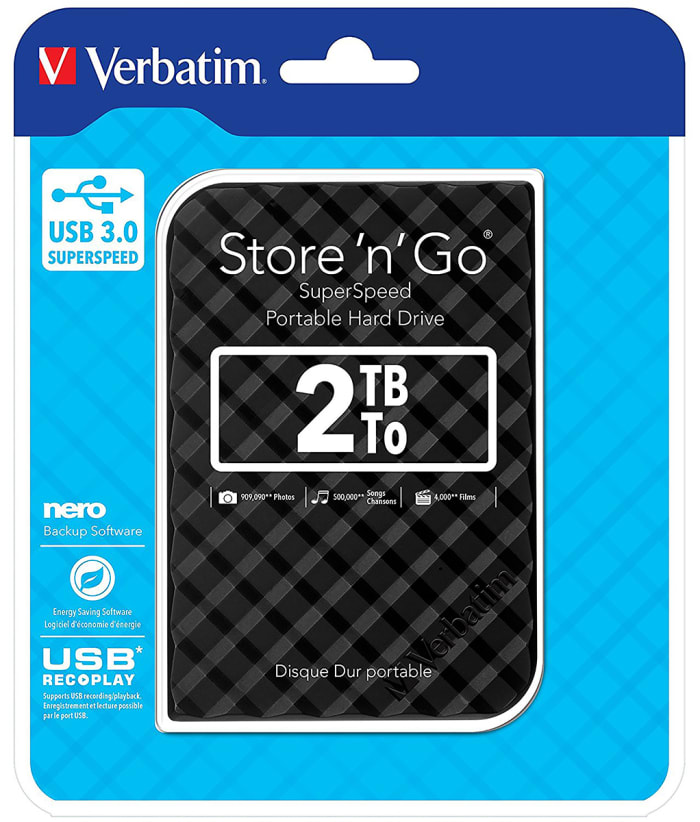 Verbatim Store 'n' Go Portable Hard Drive