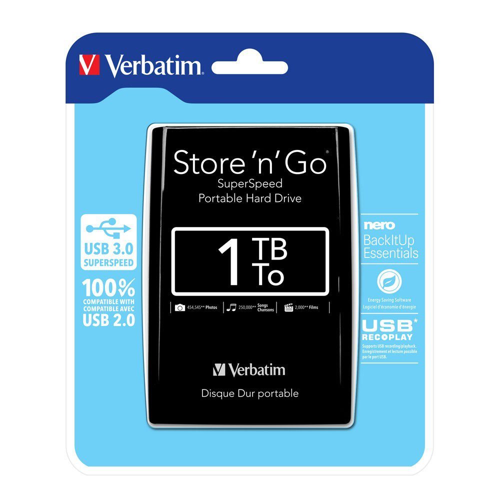 Verbatim Store 'n' Go Portable Hard Drive