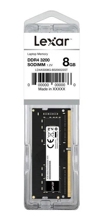 Lexar DDR4 3200 SODIMM 8GB Laptop Memory