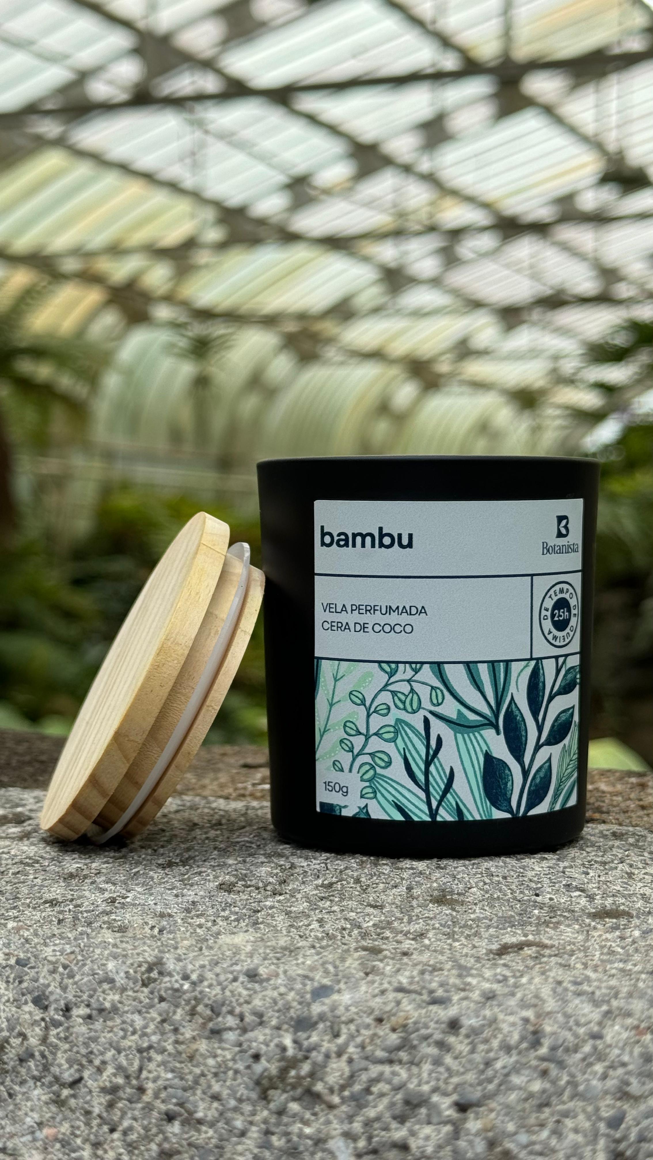 Vela Perfumada Bambu