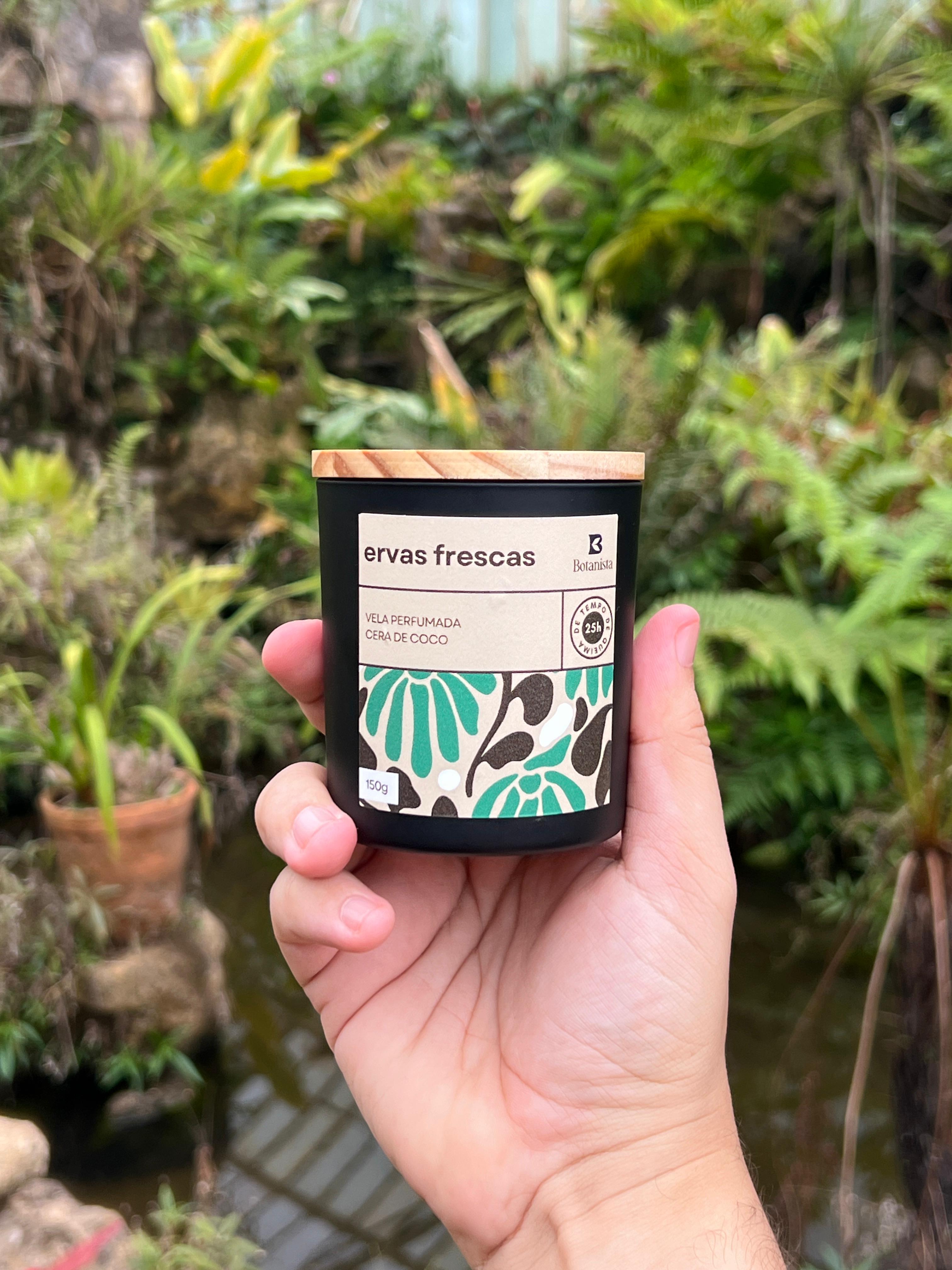 Vela Perfumada Ervas Frescas