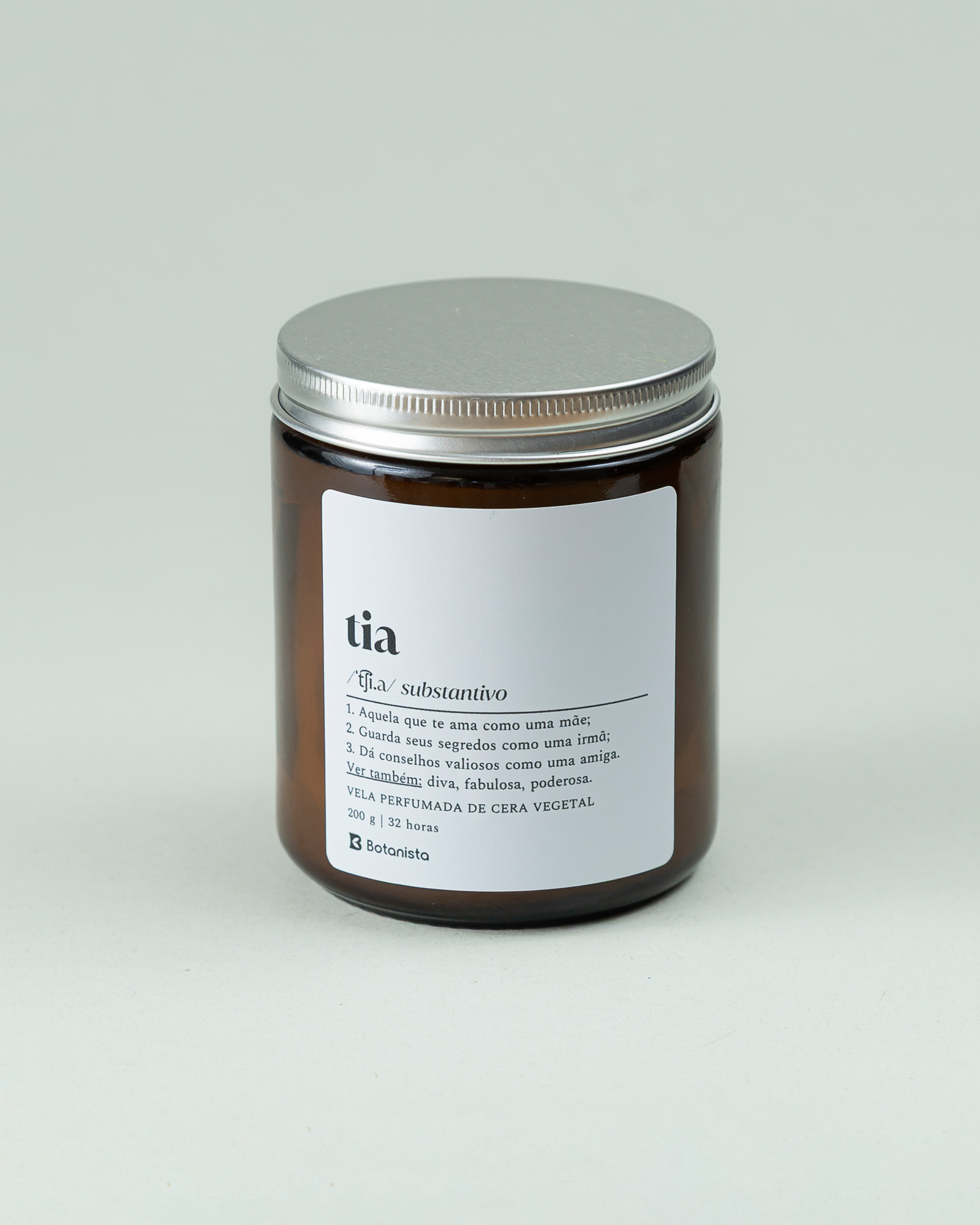 Vela Perfumada Síntese - Tia