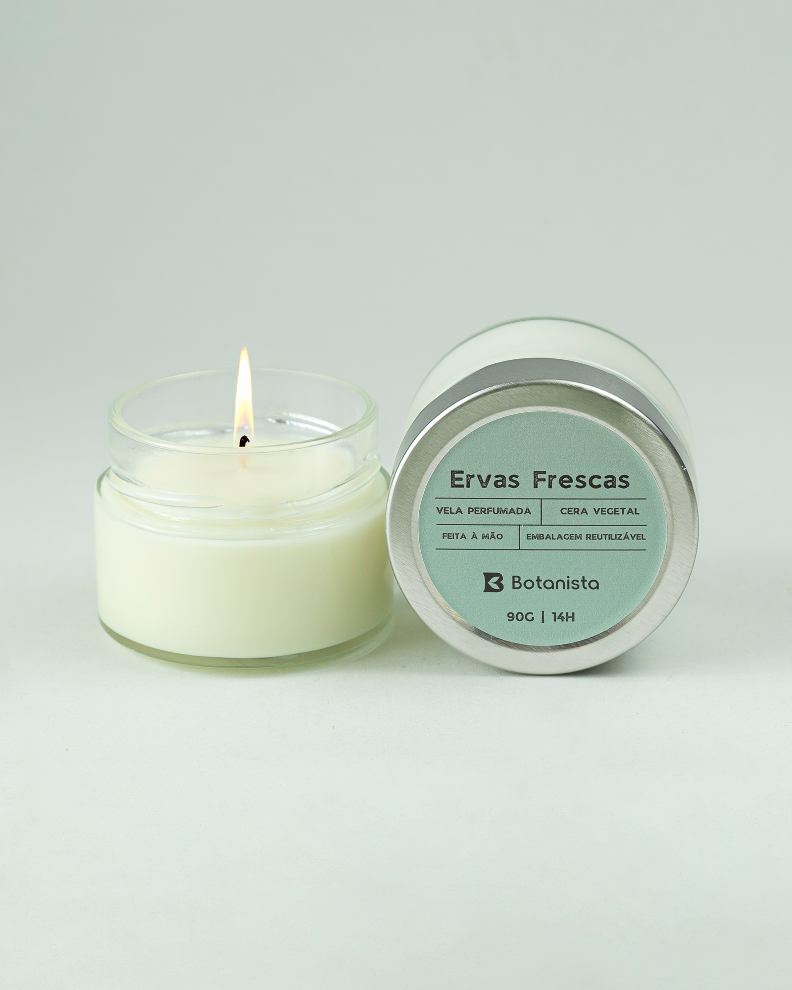Vela Perfumada Ervas Frescas Pocket