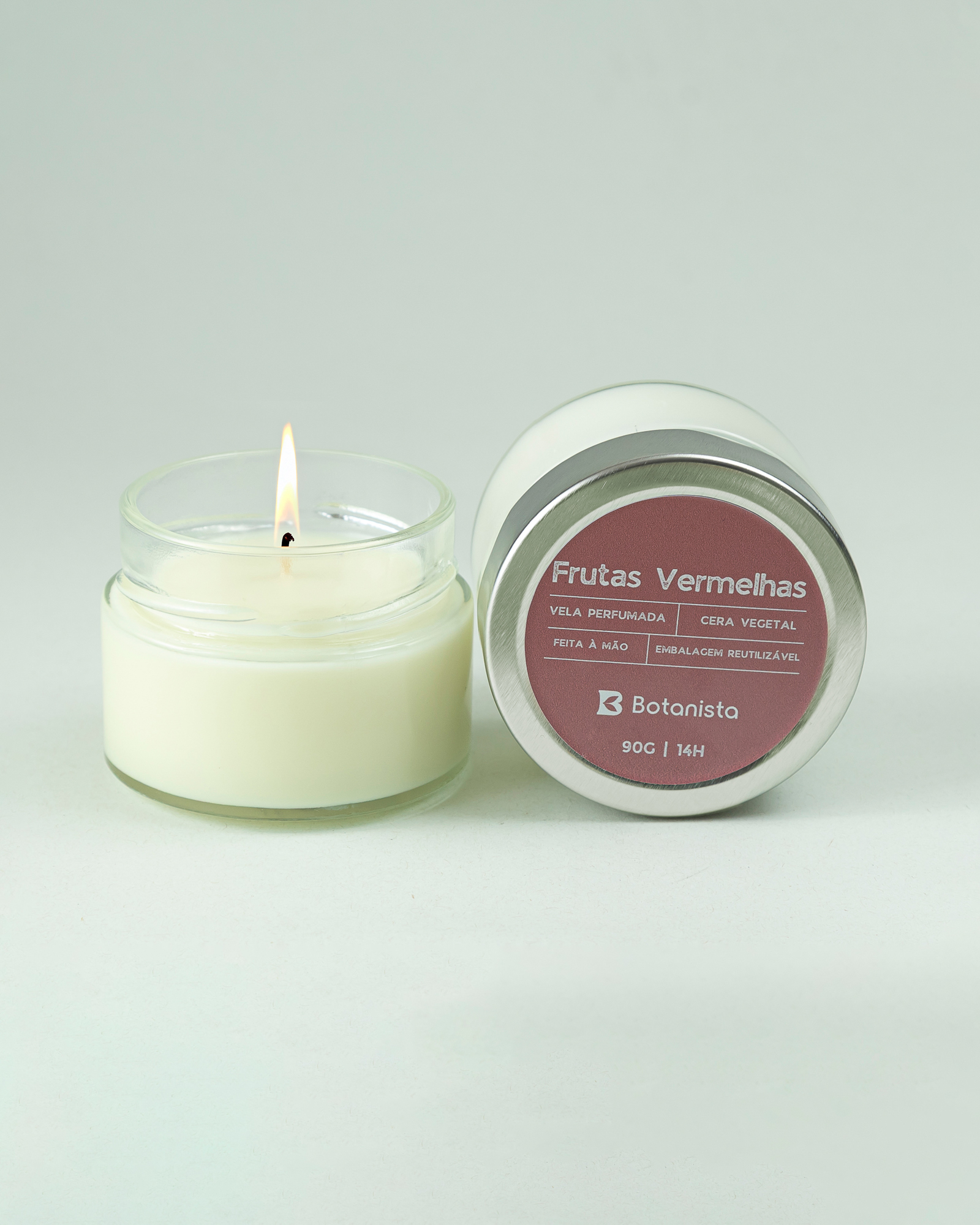 Vela Perfumada Frutas Vermelhas Pocket