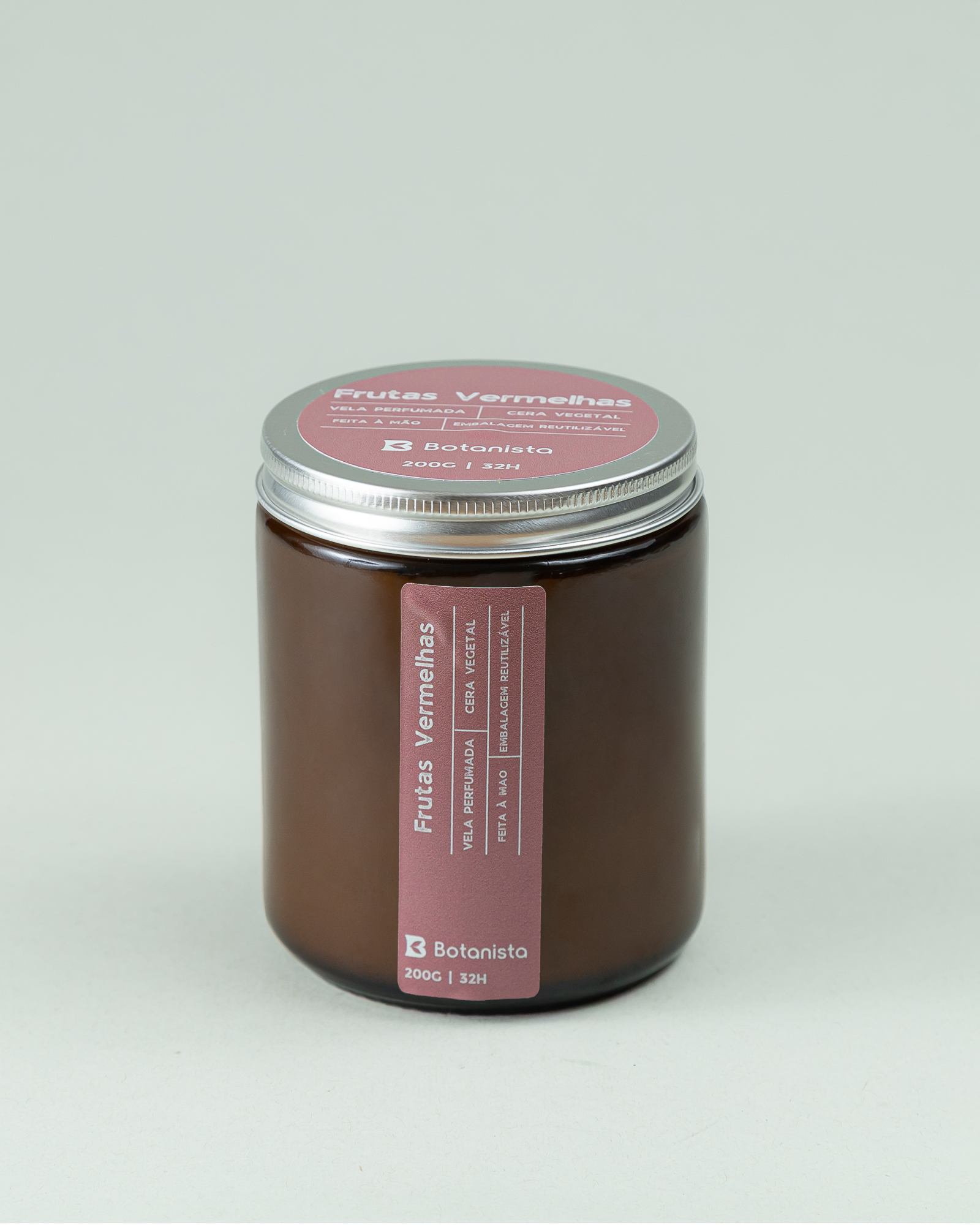 Vela Perfumada Frutas Vermelhas Vintage