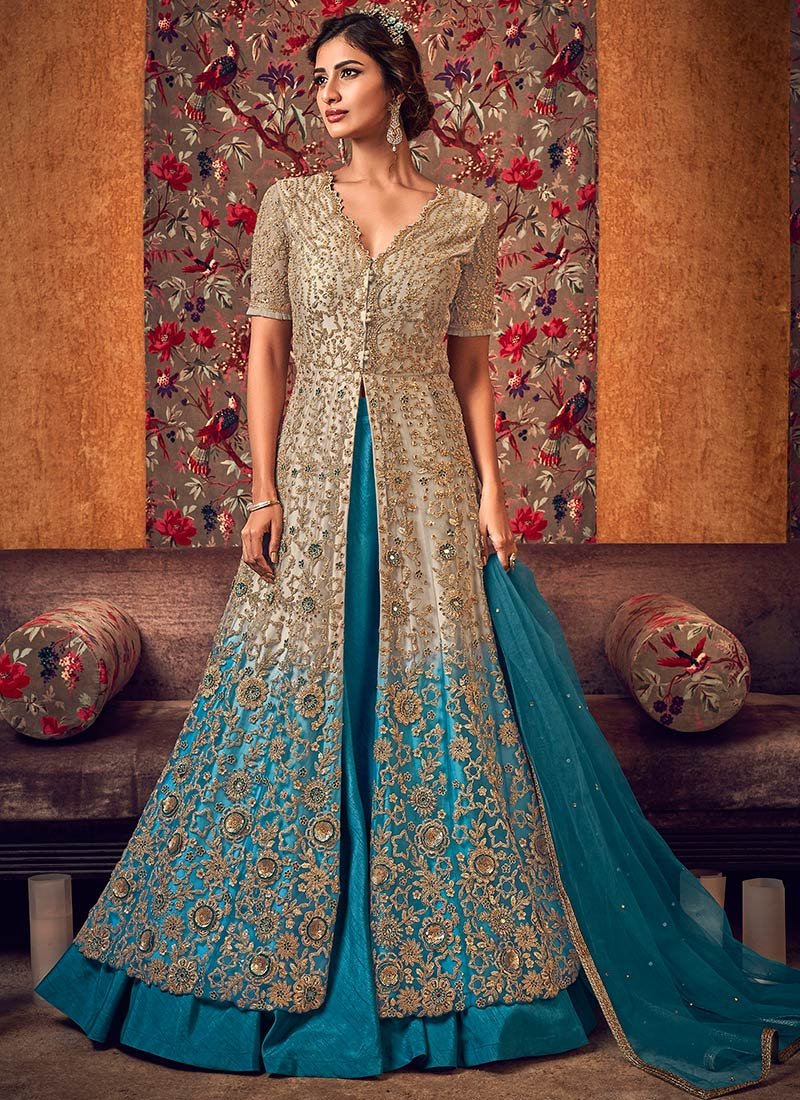 A Line Lehenga Wedding Wear
