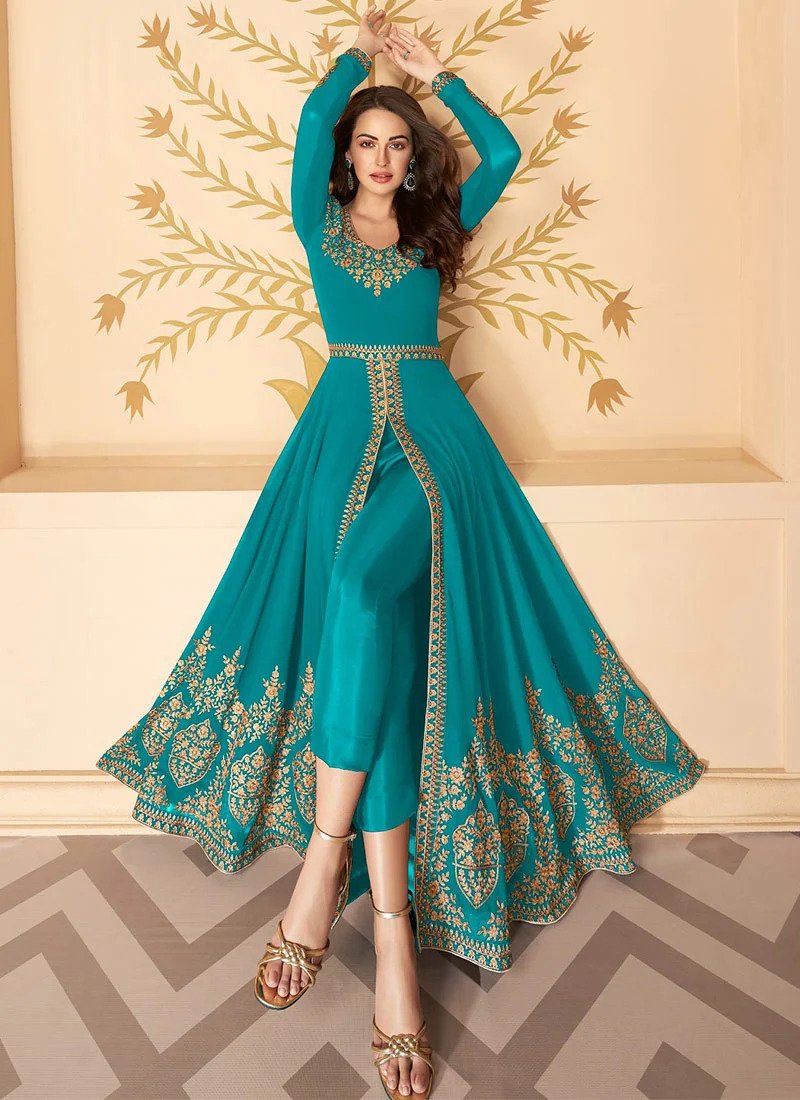 Georgette Anarkali Salwar Kameez Party Wear