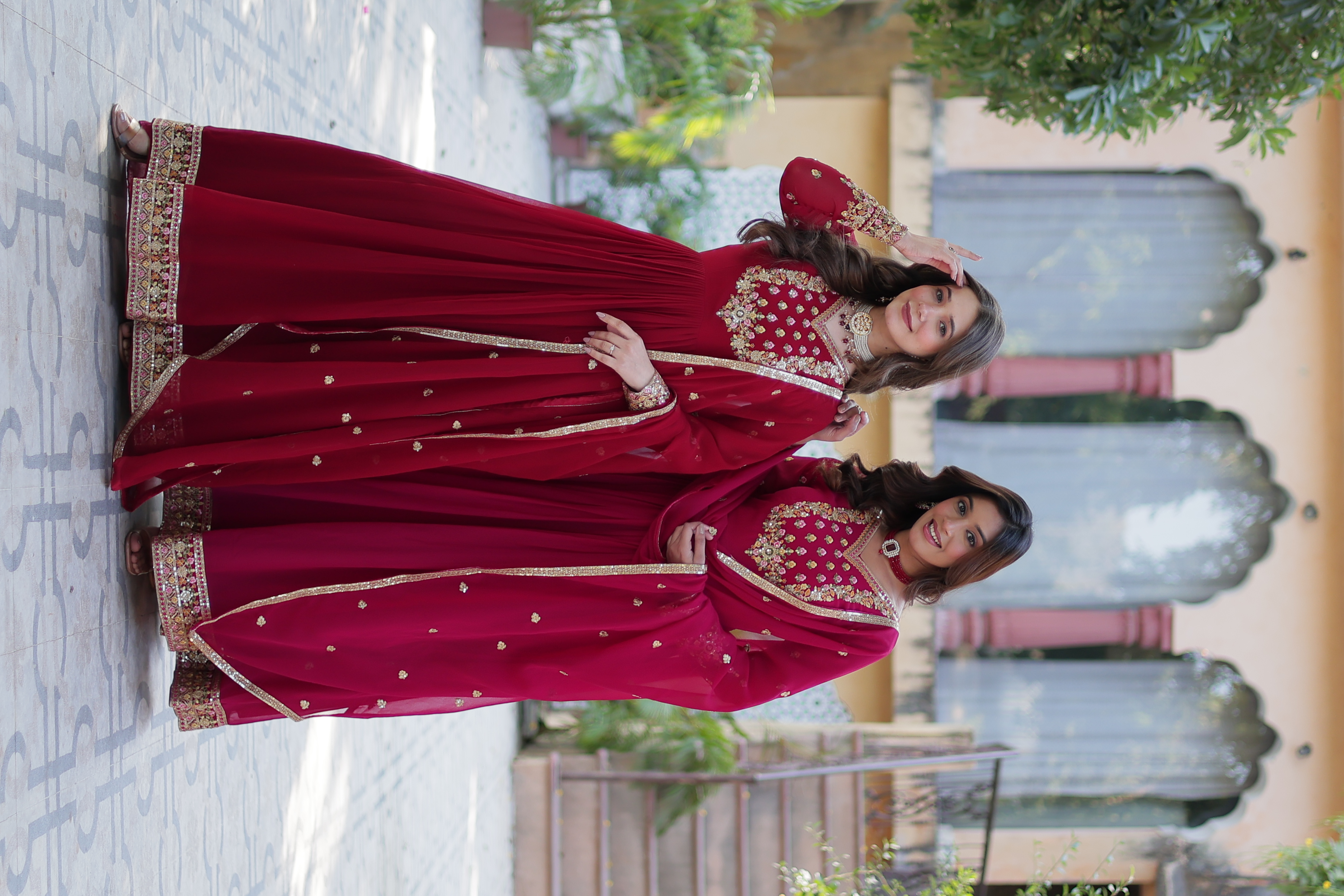 Elegant Pink Magenta Eid Special Salwar Kameez - Indian Traditional Ethnic Wear
