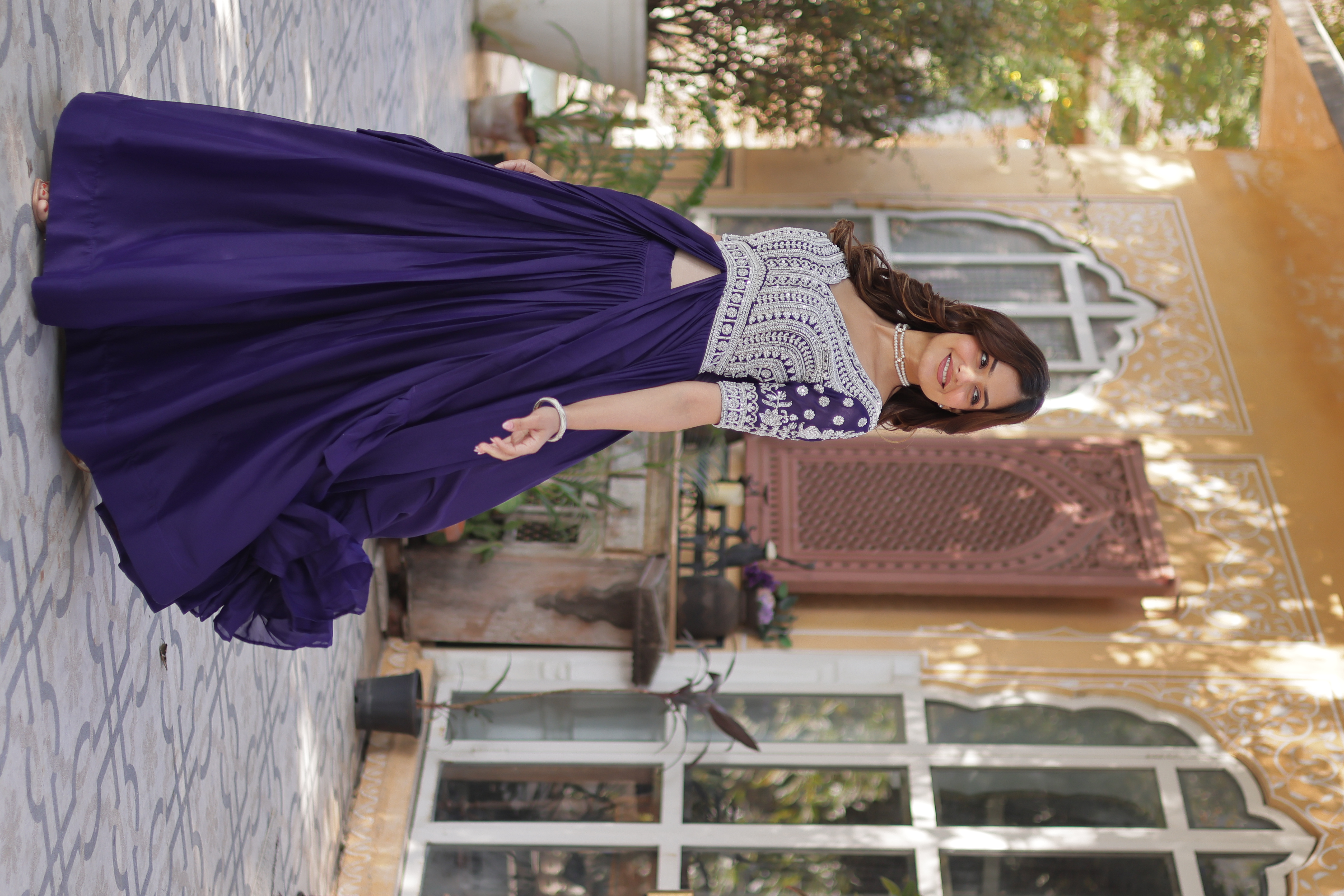 Readymade Long Kurti with Lehenga in Star Georgette