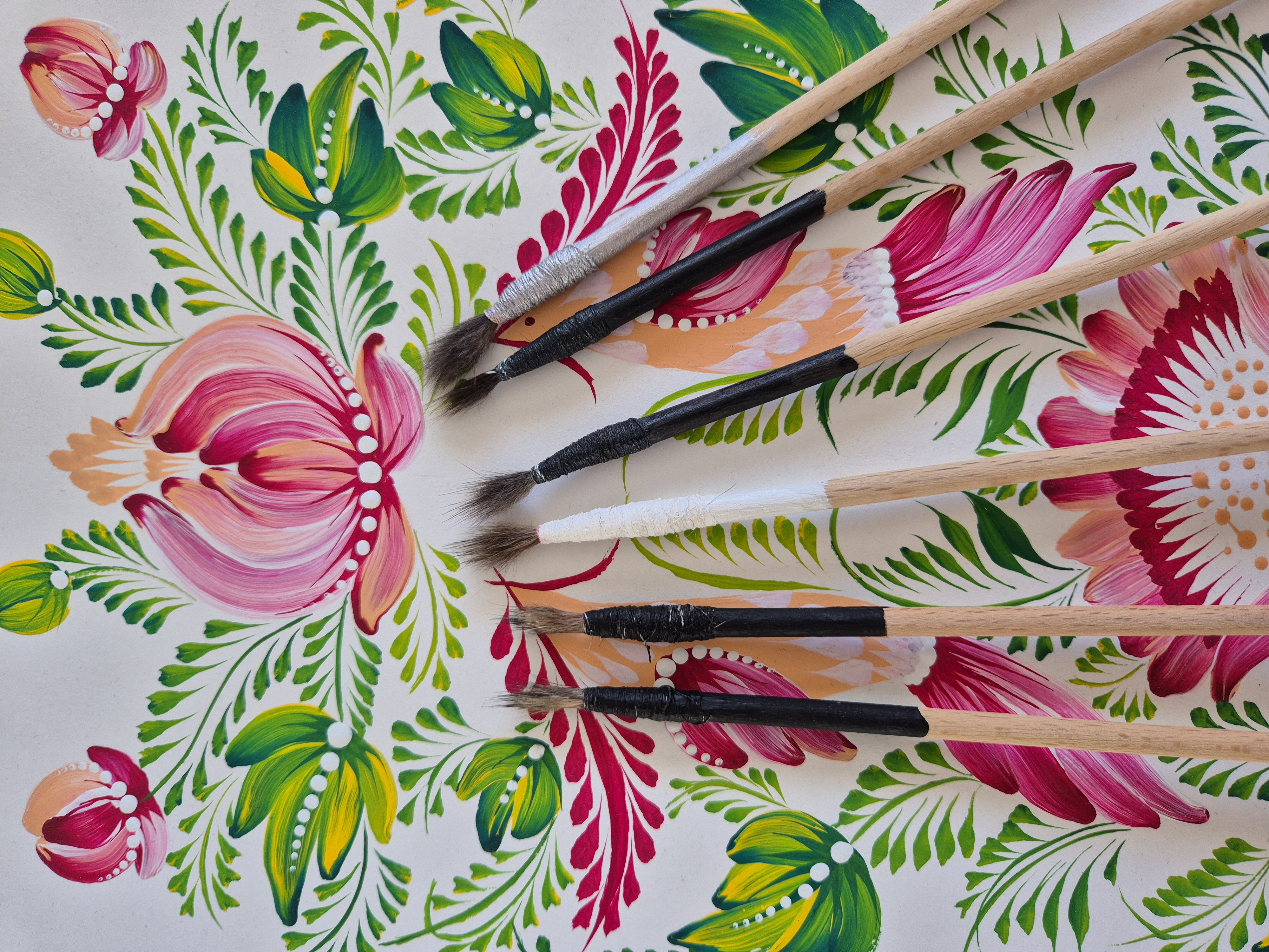 Pinceau en poils de chat / Cat brush