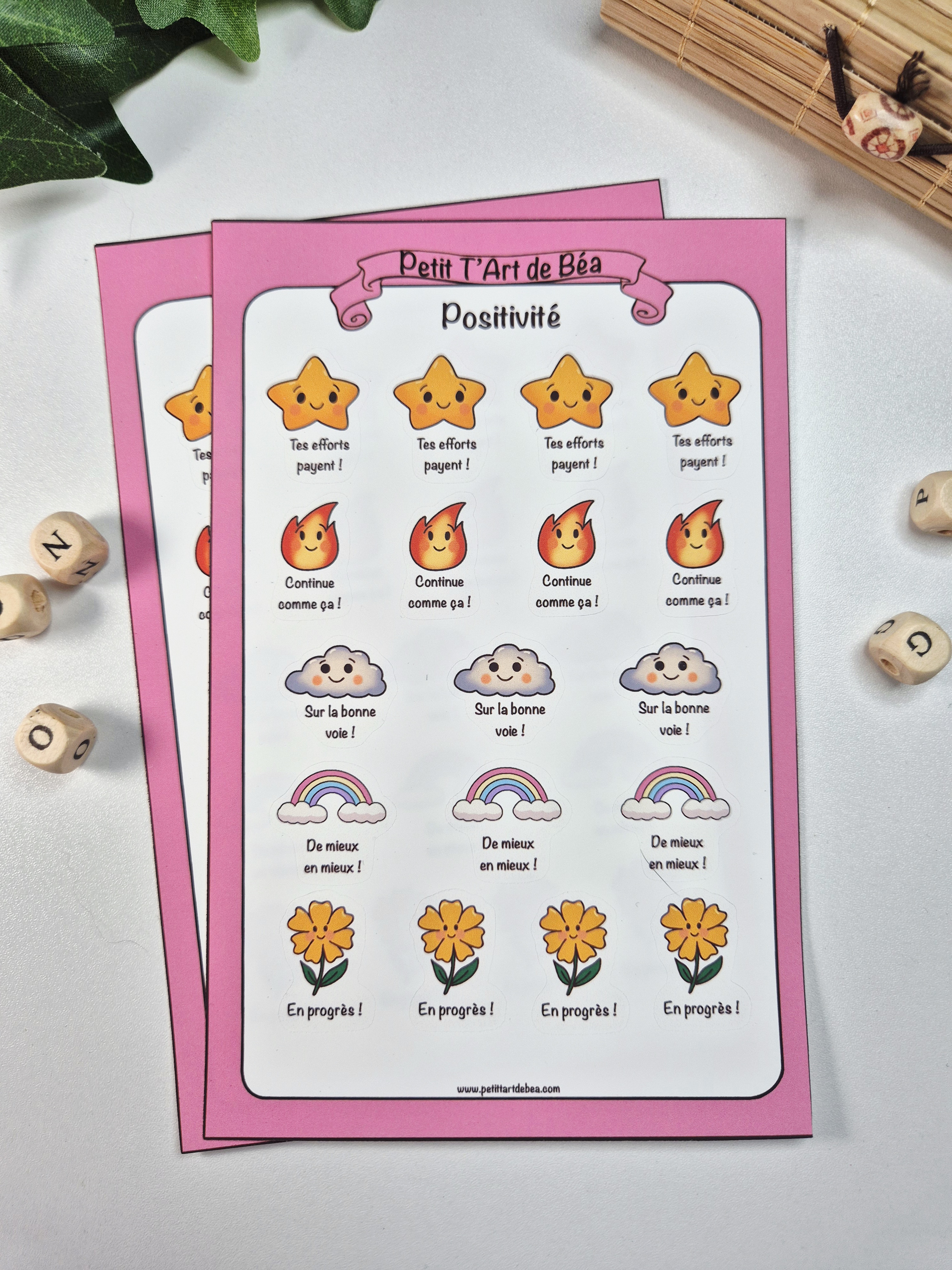 Stickers enseignants / Autocollants récompense élèves / Positivité