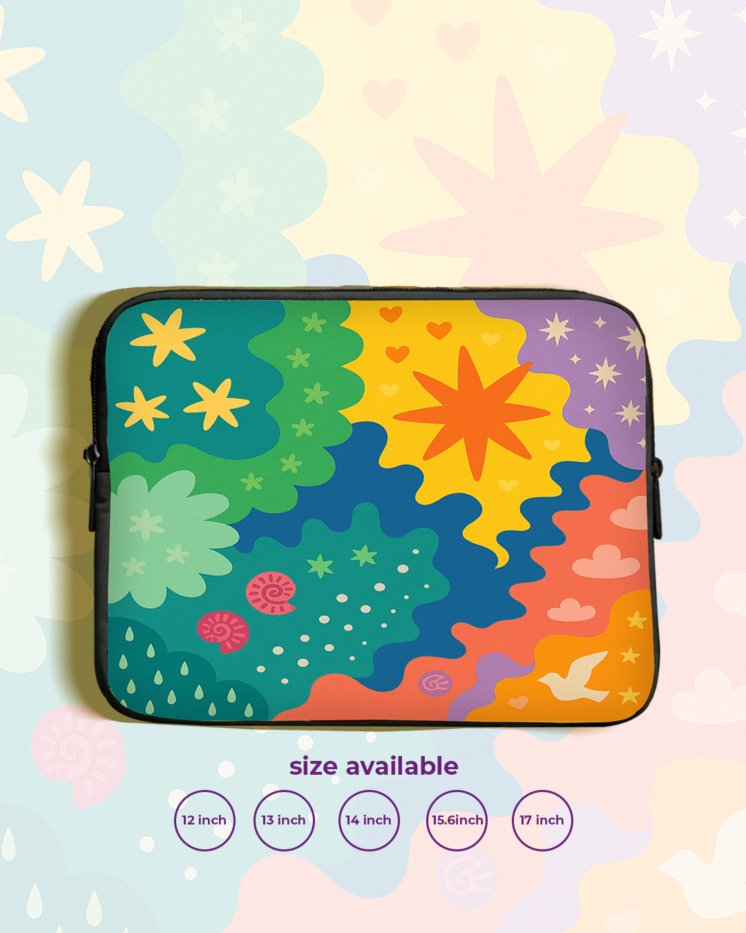 FunkyDot laptop sleeve