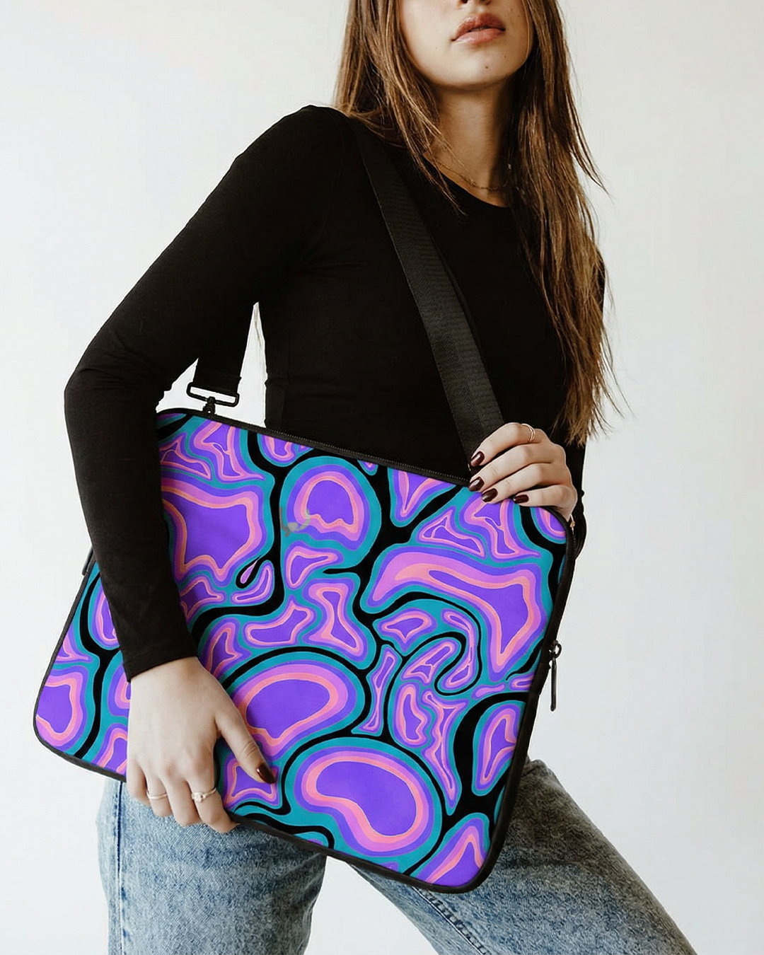 Abstract Laptop sleeve 