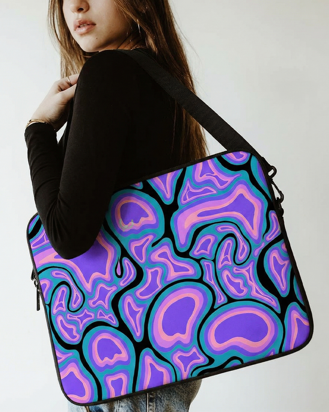 Abstract Laptop sleeve