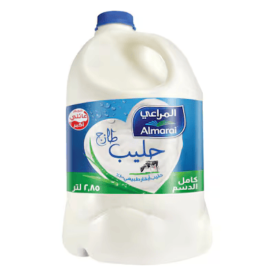 المراعي حليب طازج كامل الدسم  2.85 لتر