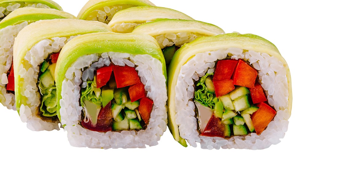 INSIDE-OUT ROLLS VEGGIE (8 STK.)