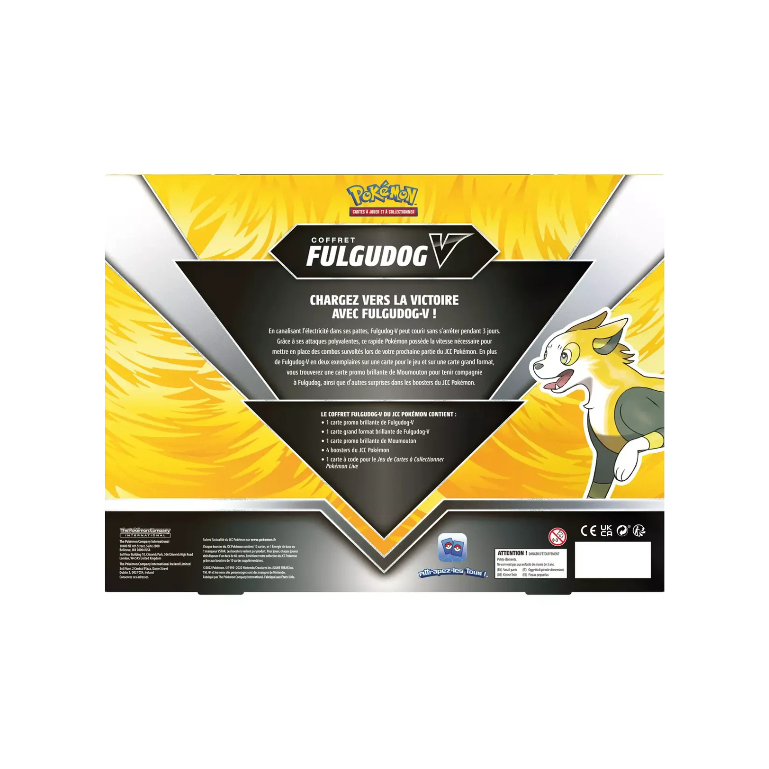 Pokémon - Coffret Fulgudog-V