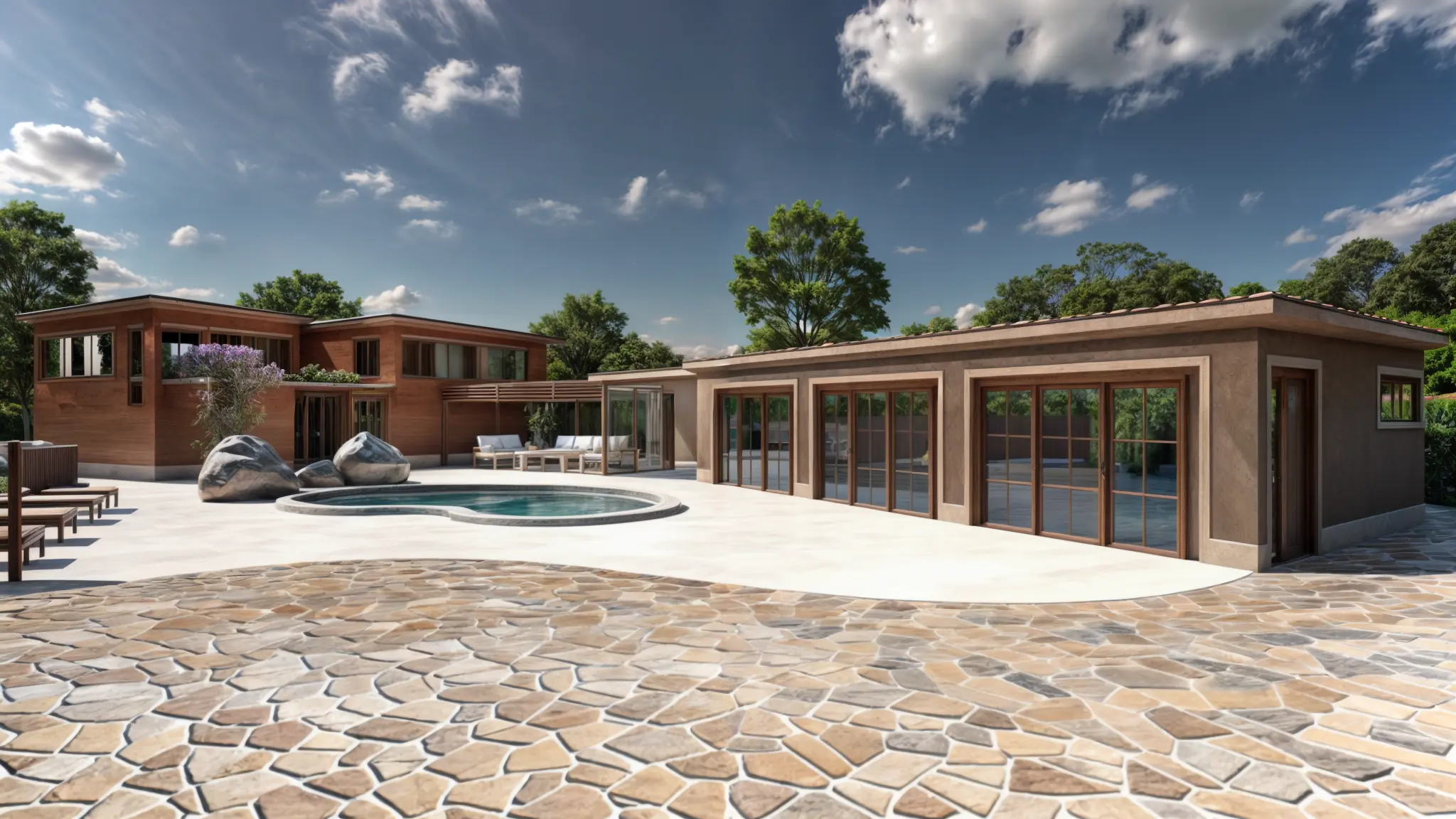 Diseño personalizado de proyecto arquitectónico modular.