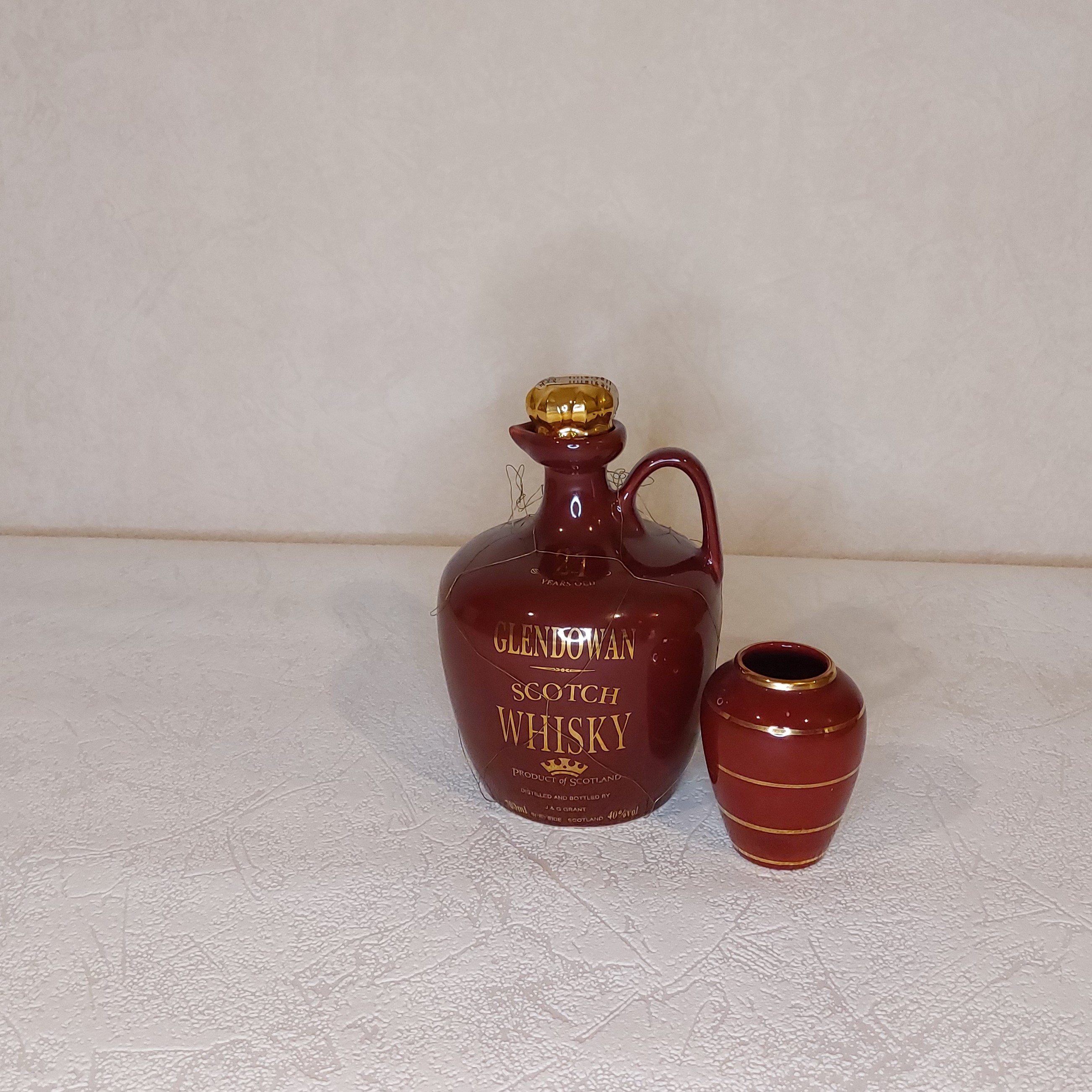 Scotch viskio butelis