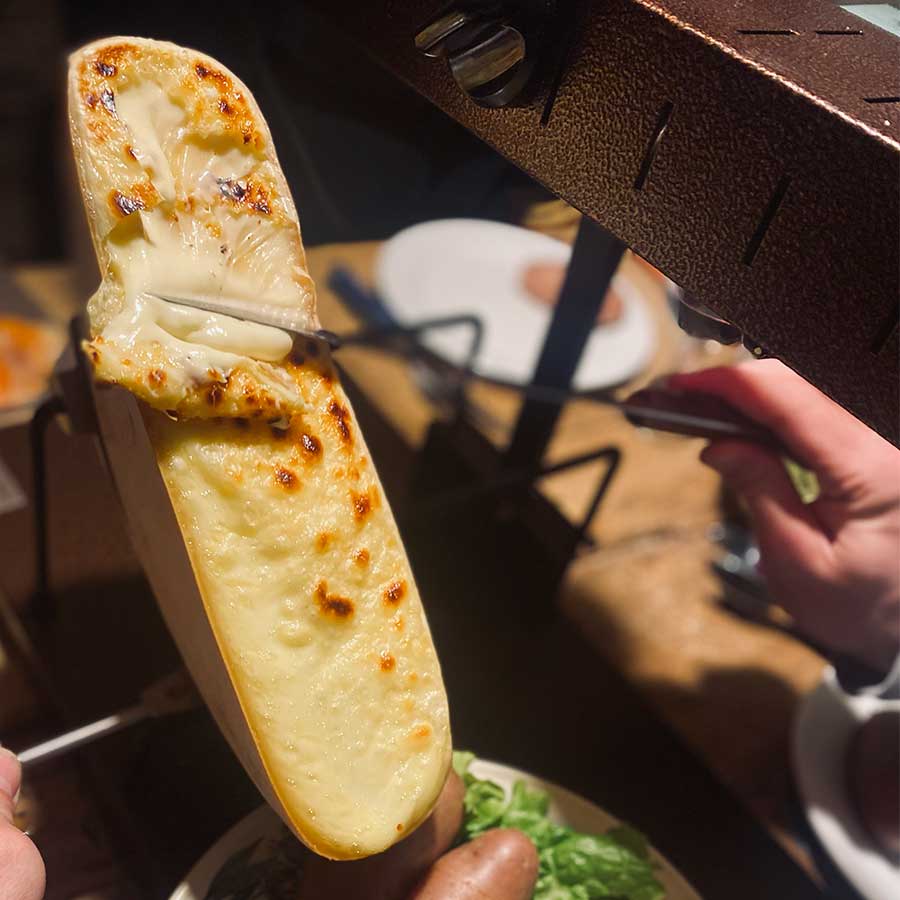 Raclette à Station Troquet