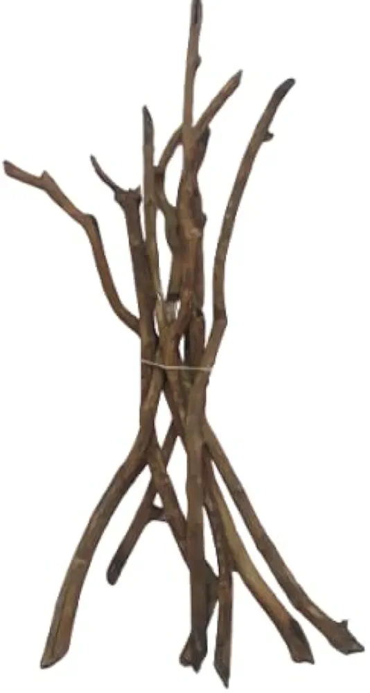 Driftwood for aquarium teak sticks 10 pieces 