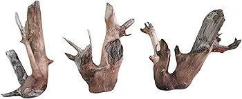 Driftwood for Aquariums original teak wood Three pieces 