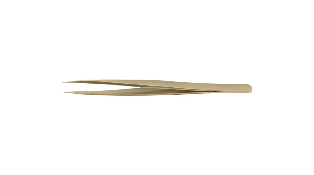 Brass Aquarium Tweezer Aquarium Maintenance Tool For Small Fish Tanks -STRAIGHT Leveler Live Plants Grass Stainless Steel 20 CM