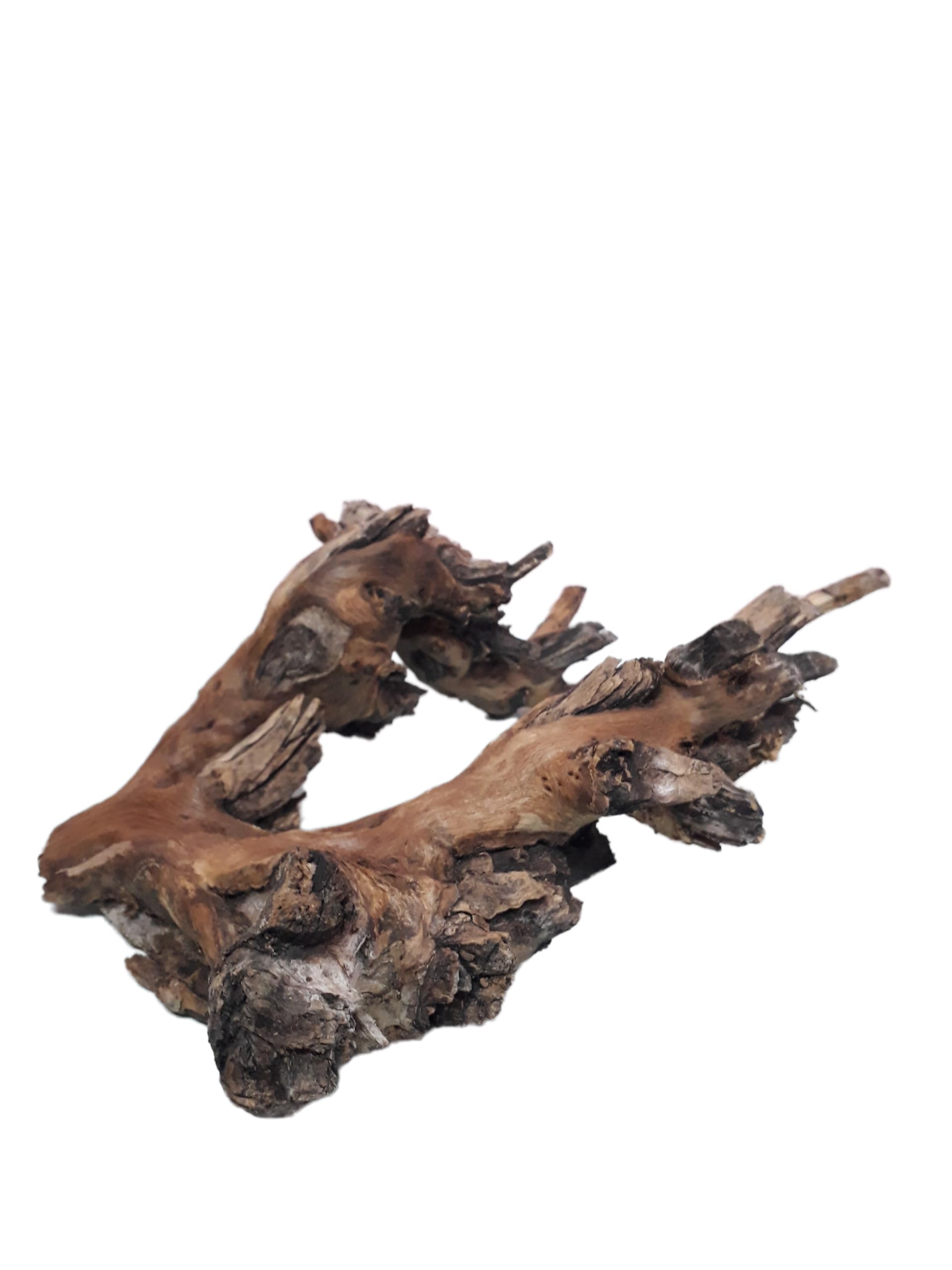 Driftwood For Aquarium Original Teak wood 1 KG Weight and 38 CM Long (Random Shape)