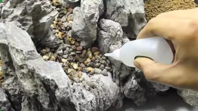 Instant Reef Glue for Aqua scaping (Only for Reef, Stones and Driftwood) Aquarium glue
