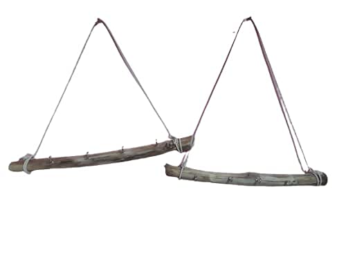Teak Driftwood jewellery organizer, wall hanging jewelry display, jewelry stand, large wall key holder, bedroom decor included 4 hooks 43 long