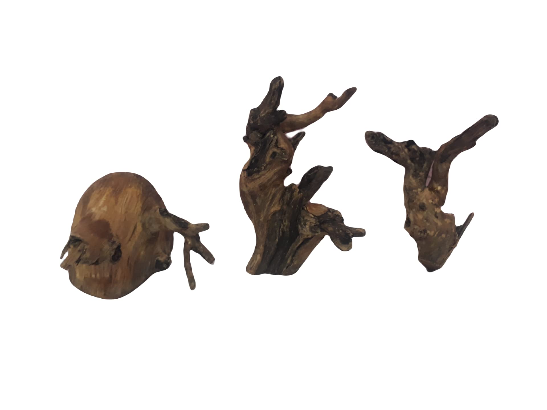 Driftwood For Aquarium Original Teak wood THREE Pieces (Random Shape)