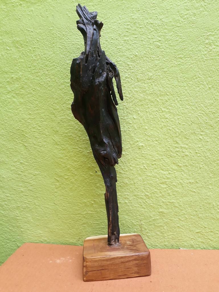 Driftwood Sculpture Ballet Style Man & woman dance