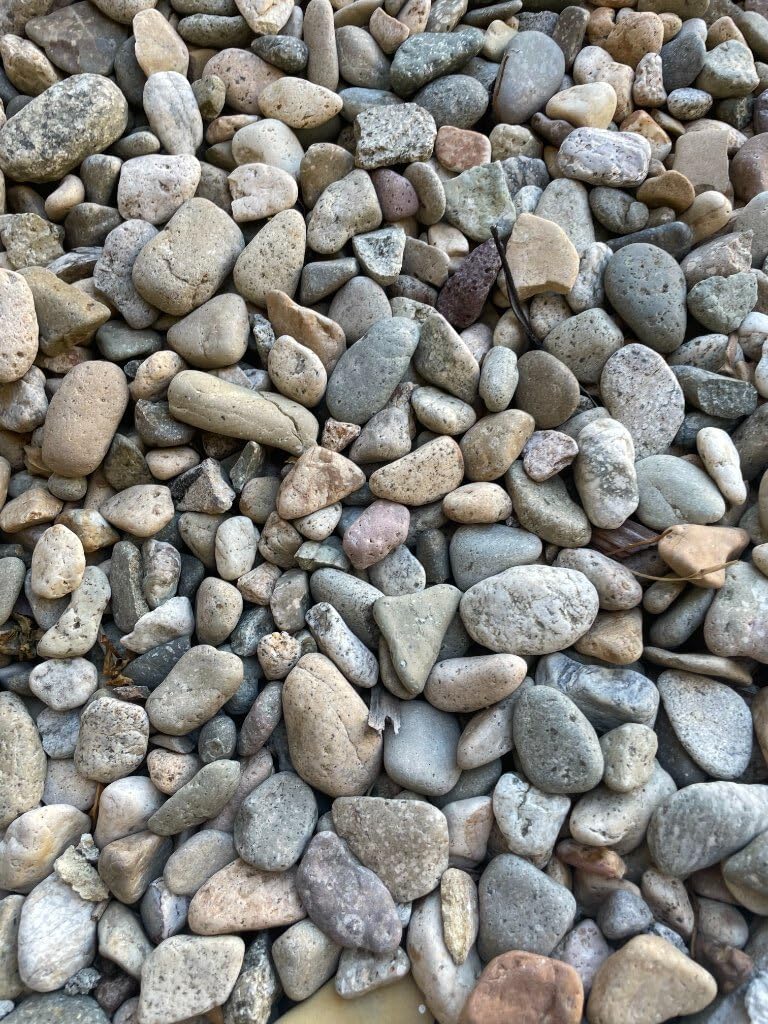Aquarium Rocks - Natural River Stones for Terrariums 1kg Packet