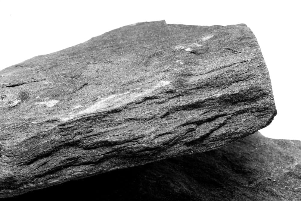 Aquarium Rock, Aquarium Decoration, Reef Tank Setup, Terrariums, Black rock etc. 3 kg (4 Pieces , 20 CM Long)