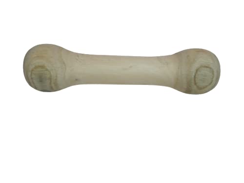 Dog wooden toy / Chewing bone for dog, Adult dog made with teak wood 15 cm long