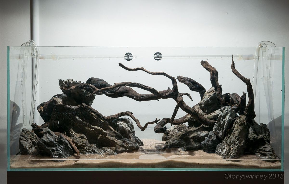 Driftwood for Aquarium Root style Driftwood Sticks 5 Pieces 25 Cm Long each Sticks (Random shape)