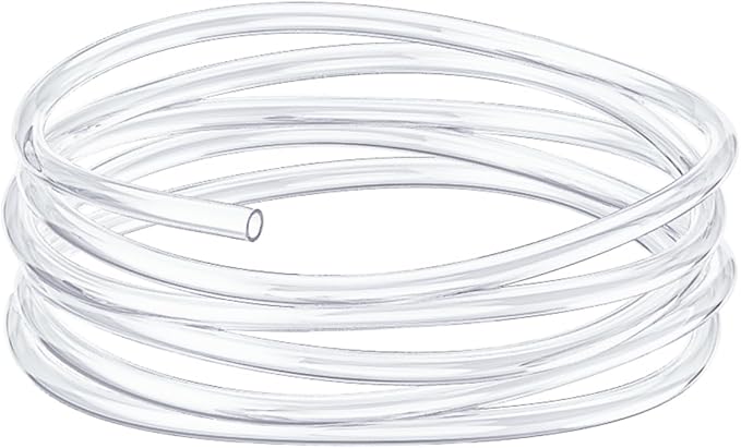 Premium Quality Flexible Silicone Aquarium Oxygen Air Pump Tube Pipe for Aerotor Motor Air Tube Aquarium Diameter (6mm) 10 Meter