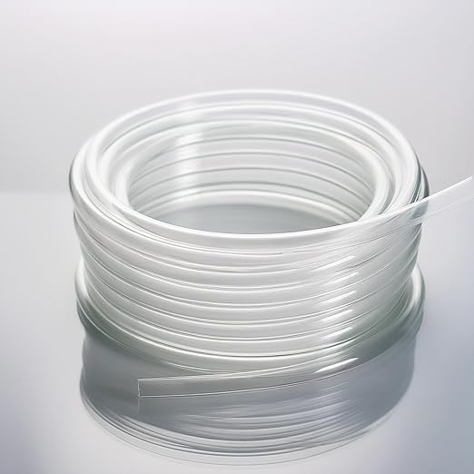 Premium Quality Flexible Silicone Aquarium Oxygen Air Pump Tube Pipe for Aerotor Motor Air Tube Aquarium Diameter (6mm) 10 Meter