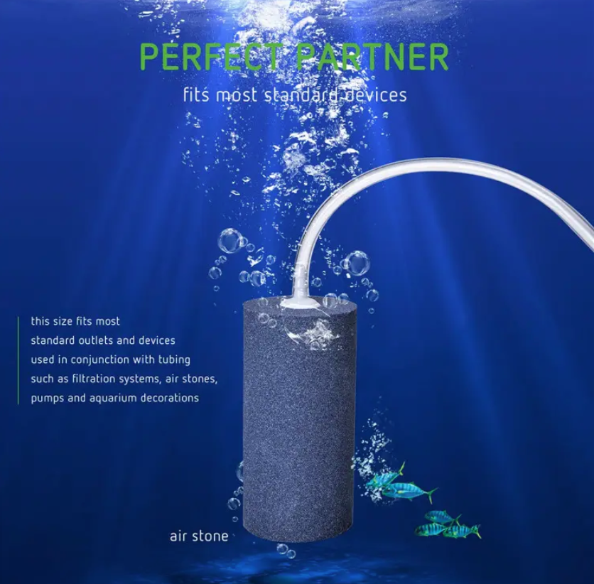 Premium Quality Flexible Silicone Aquarium Oxygen Air Pump Tube Pipe for Aerotor Motor Air Tube Aquarium Diameter (6mm) 10 Meter