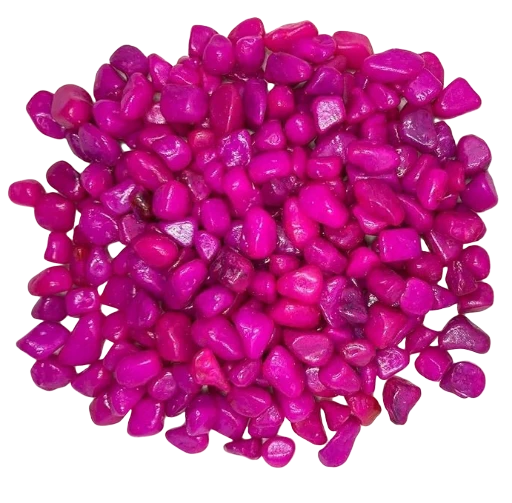 Bright Pink Decorative Stones 1 kg weight 