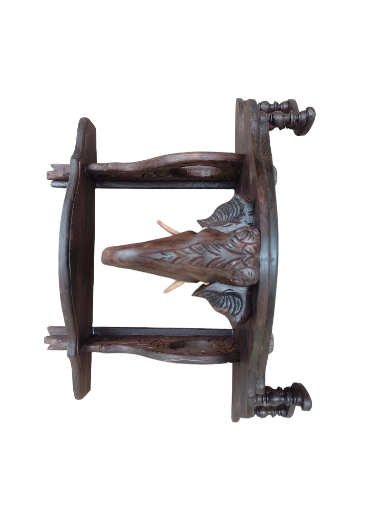 Handcrafted Wooden Magazine Rack Rose wood 