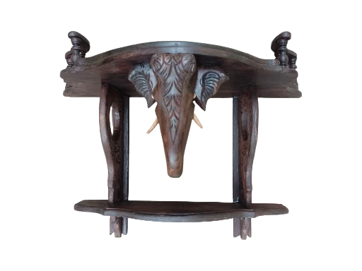 Handcrafted Wooden Magazine Rack Rose wood