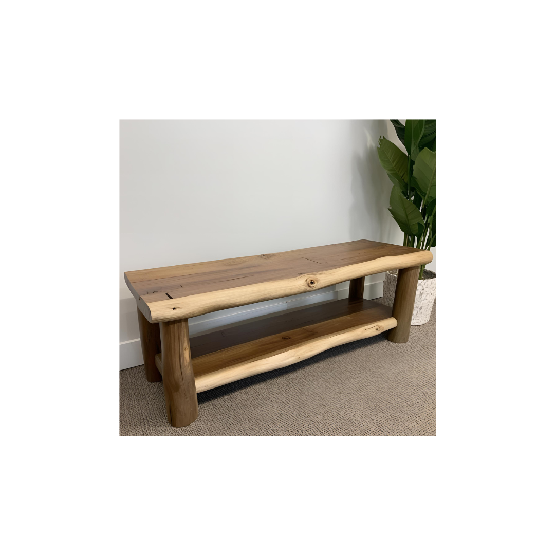 Driftwood wooden Bench 2.5 feet long 