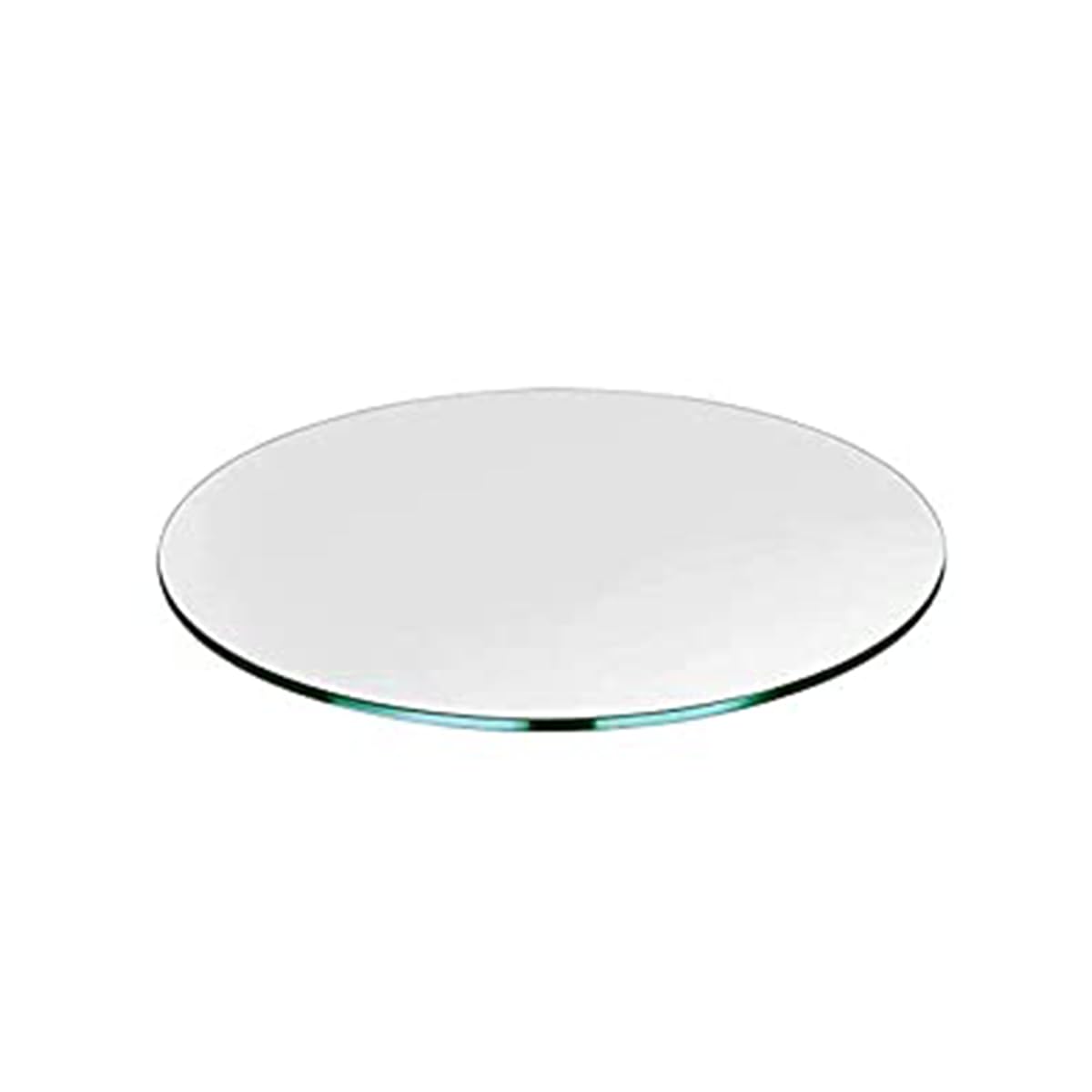 Round Glass Tabletop 10mm thickness 1 feet size 