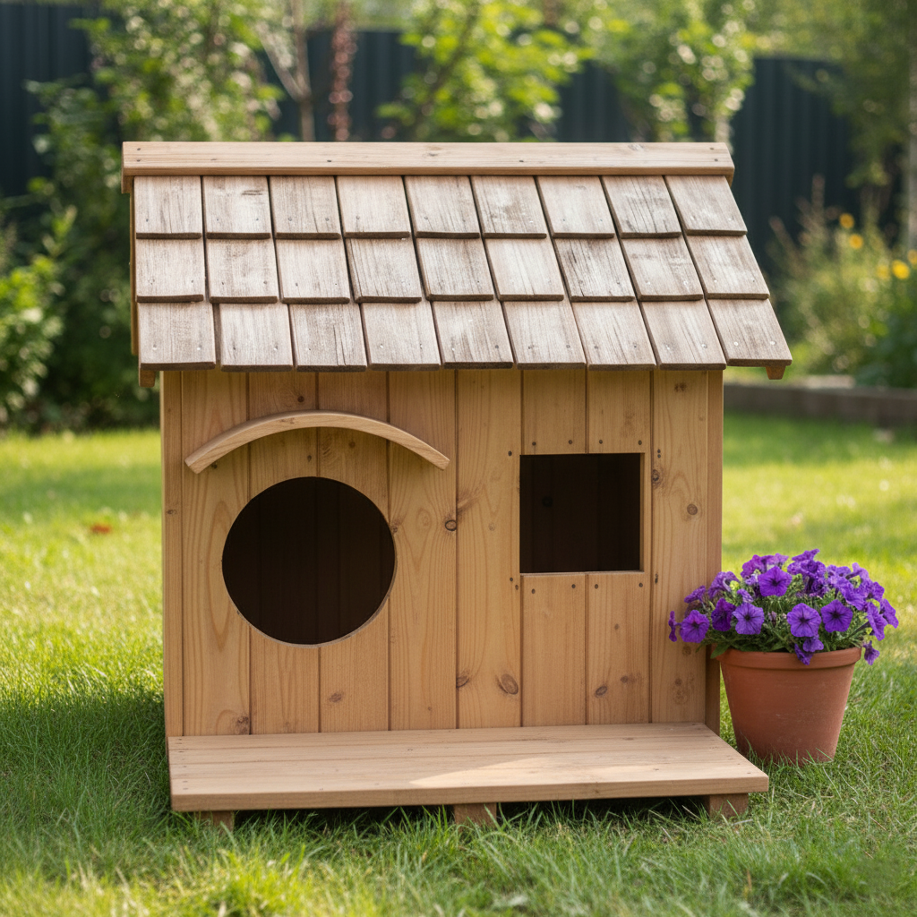 Wooden Pet House