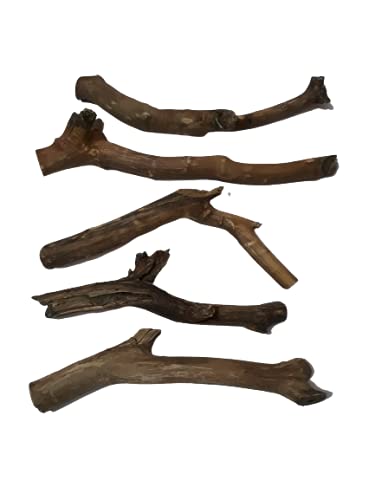 Natural Teak  Wooden Branches 4 Pieces 